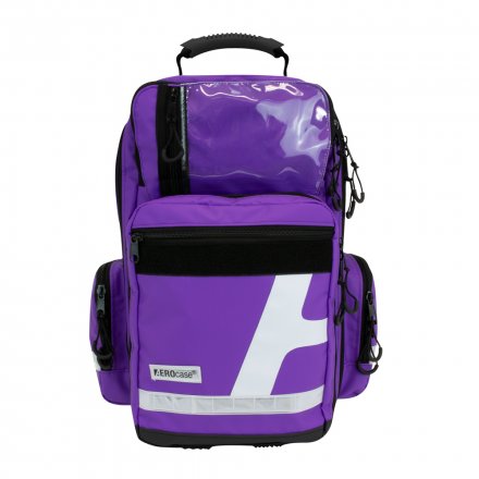 LangeMed AEROcase® RPL1C Notfallrucksack Large AEROtex® - PLAN (Plane) | Farbe: violett