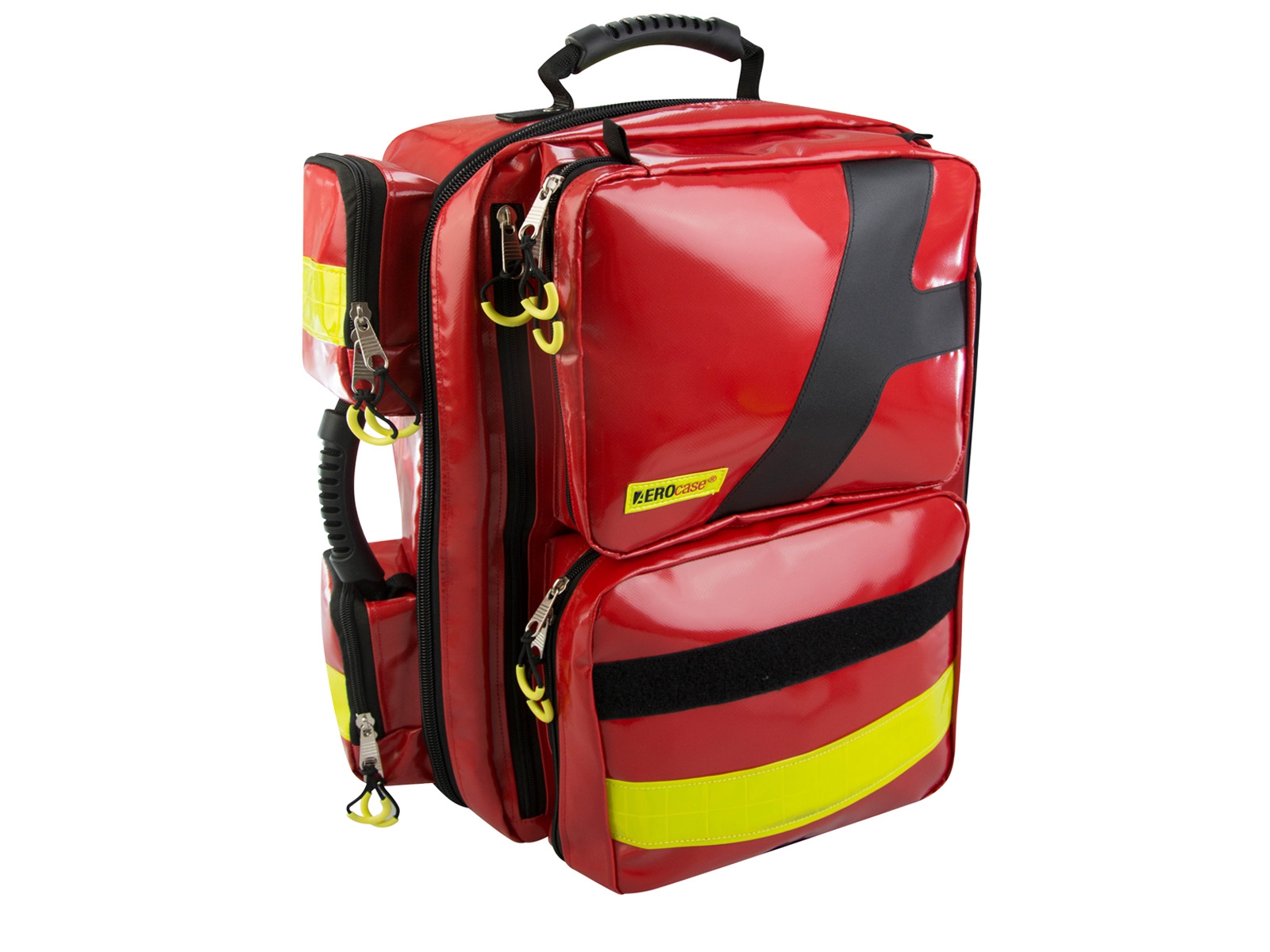 LangeMed AEROcase® MPXL1C Notfallrucksack XL AEROtex® - PLAN (Plane) | Farbe: rot