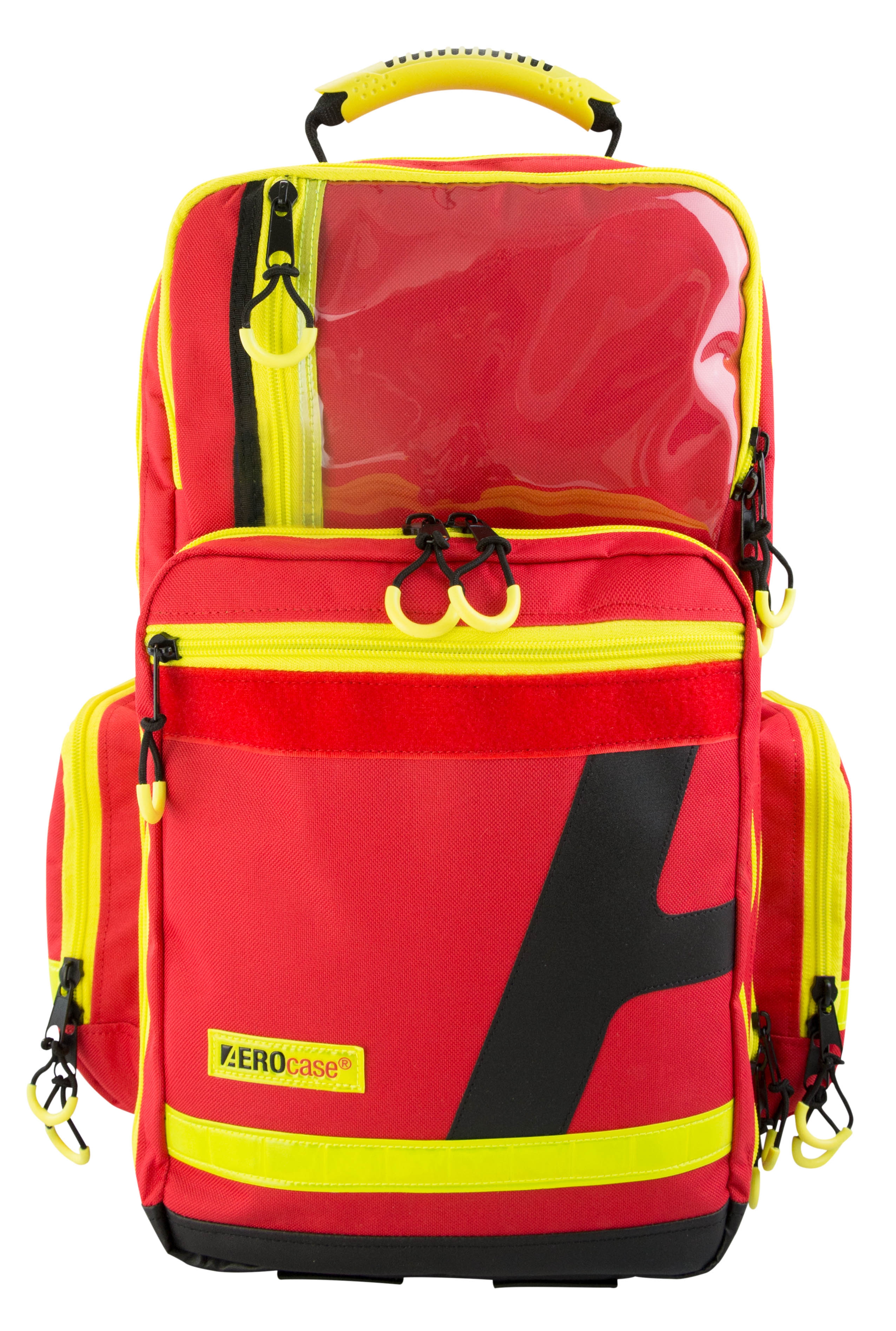 LangeMed AEROcase® RPL1C Notfallrucksack Large AEROtex® - PES (Polyester) | Farbe: rot