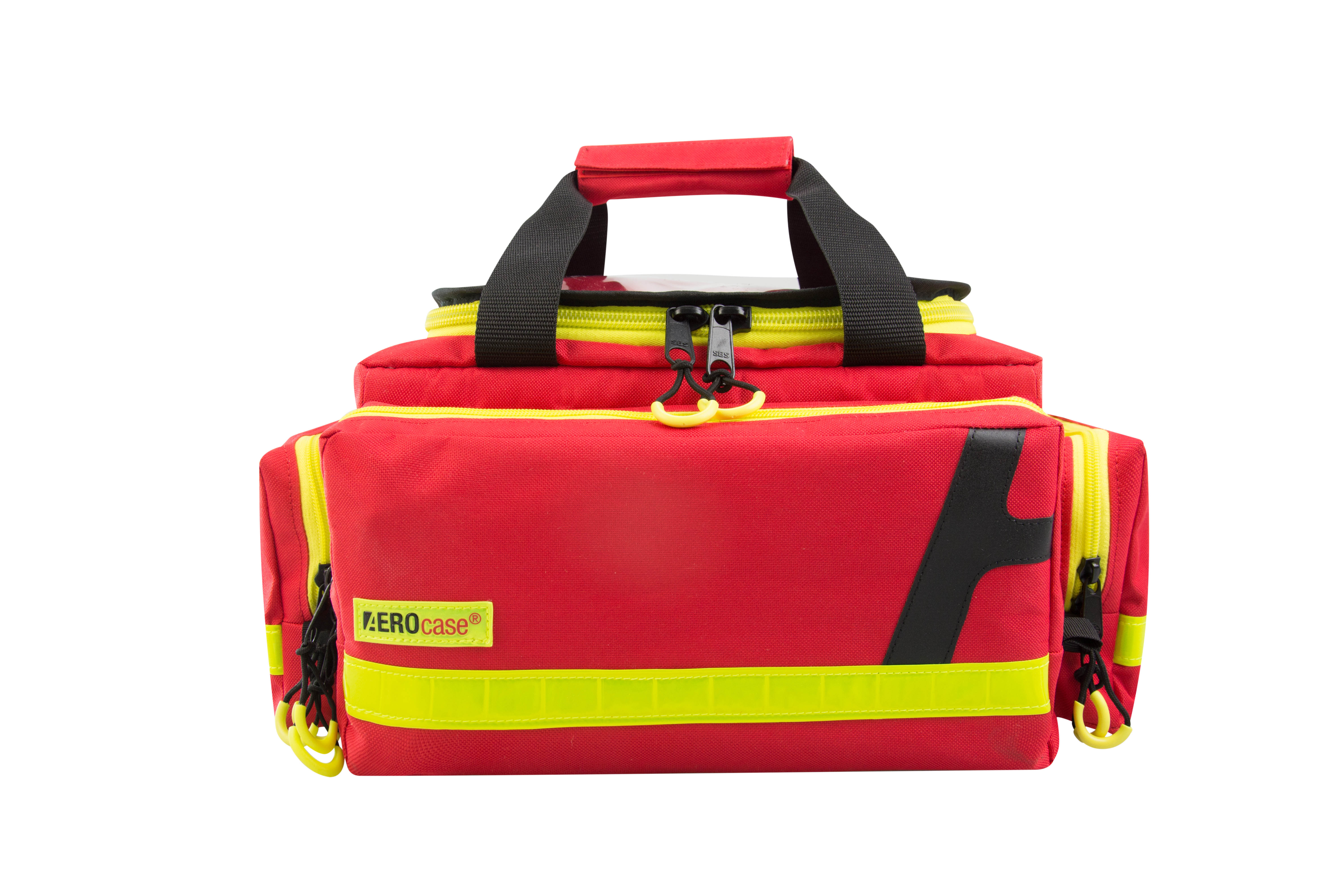 LangeMed Aerocase® Notfalltasche Medium AEROtex® - PES (Polyester) | Farbe: rot