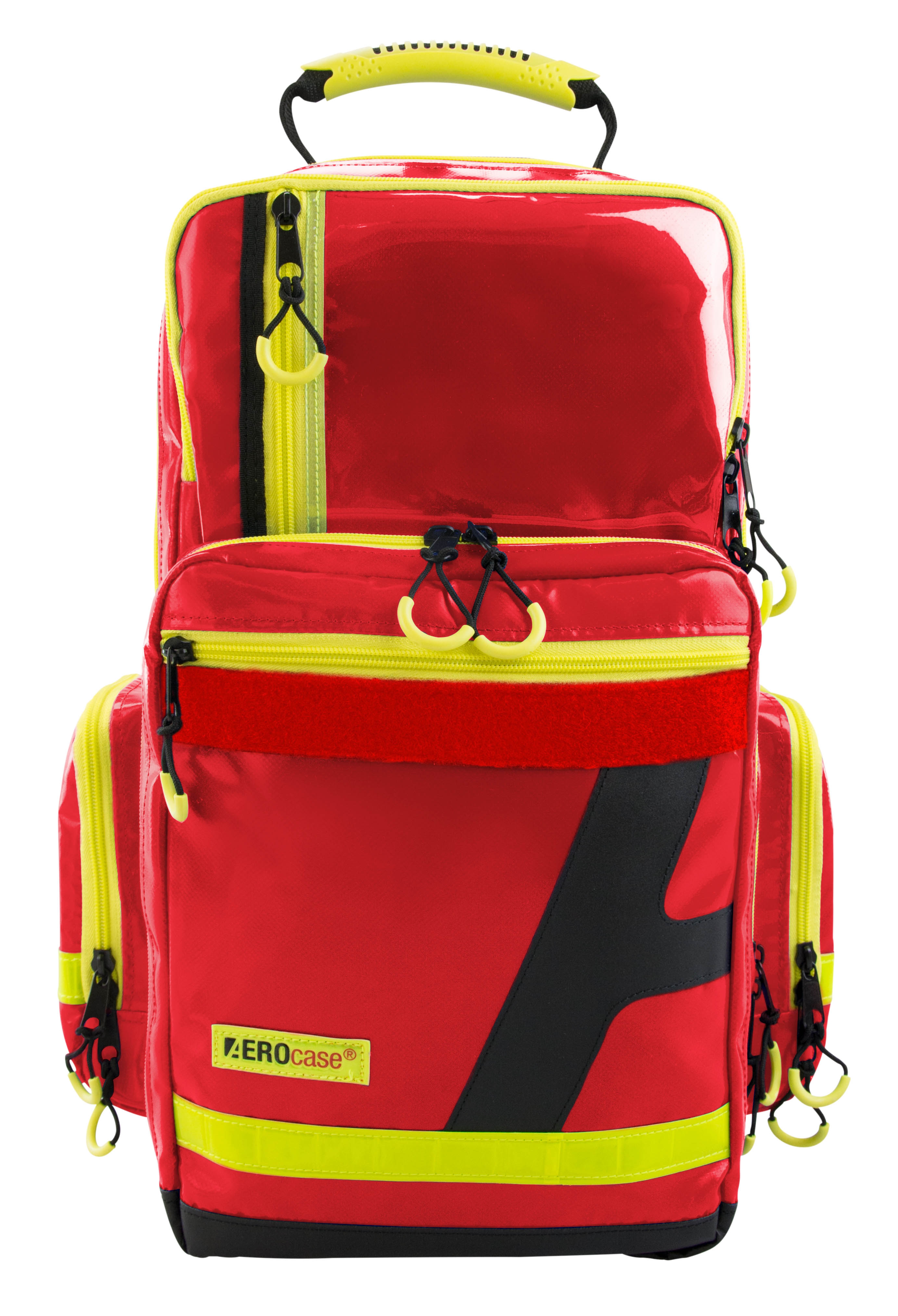 LangeMed AEROcase® RPL1C Notfallrucksack Large AEROtex® - PLAN (Plane) | Farbe: rot